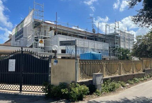 Facciata piccolo condominio