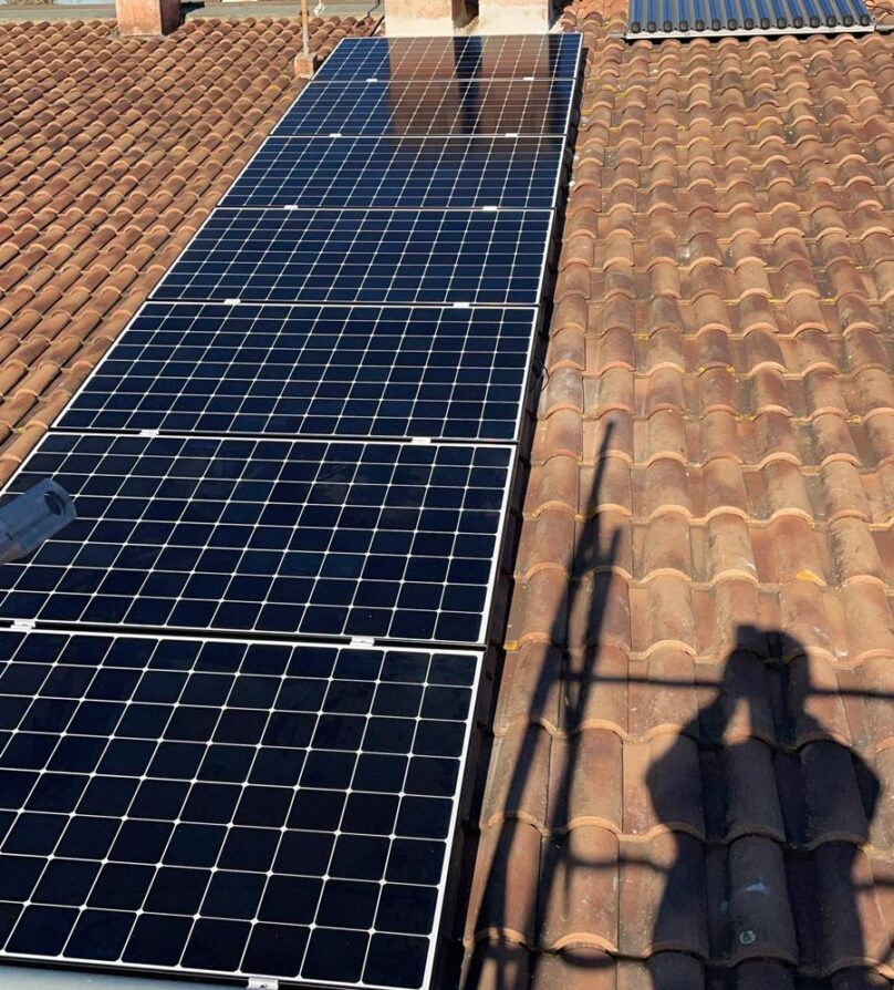 Installazione impianto fotovoltaico singolo